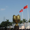 Золотая баухиния - символ Гонконга, водруженный в честь возвращения его Китаю