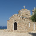 Церковь Профитис Илиас, по сути, единственная достопримечательность Протараса. Ну кроме моря разумеется